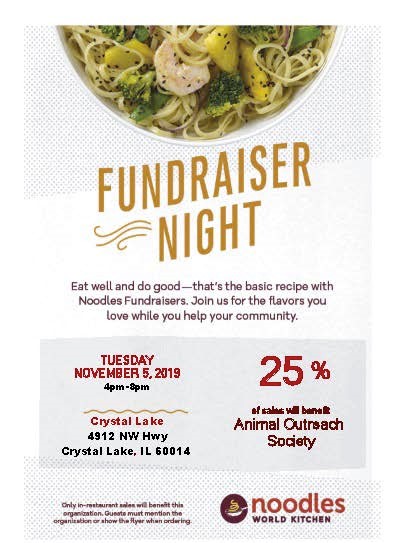 Noodles & Company Fundraising Night