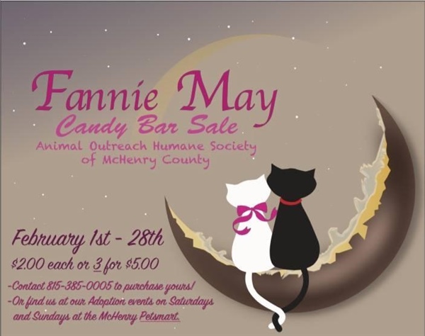 Fannie May Candy Fundraiser (entire month of Feb)
