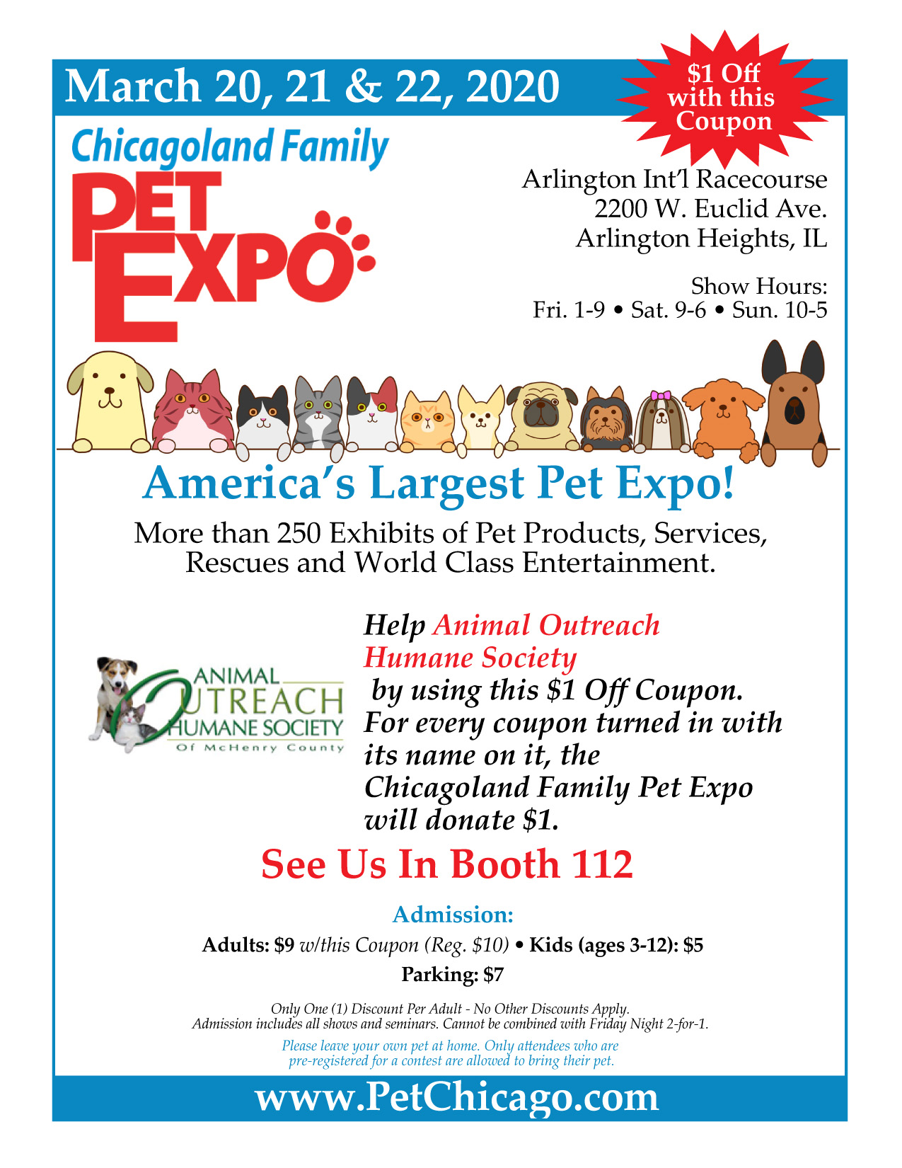 Chicagoland Family Pet Expo **CANCELLED**